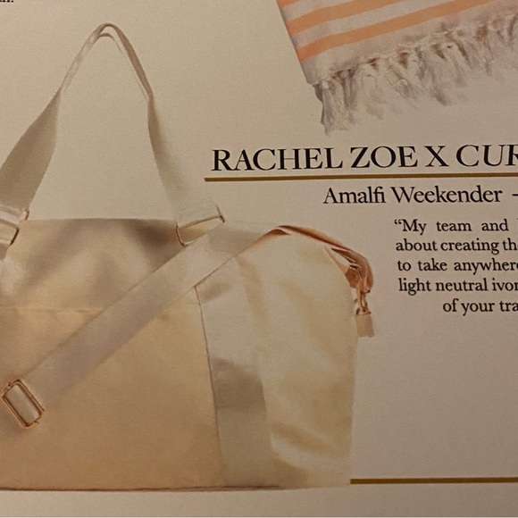 NWT Alfami Weekender in ivory by Rachel Zoe - Picture 6 of 6
